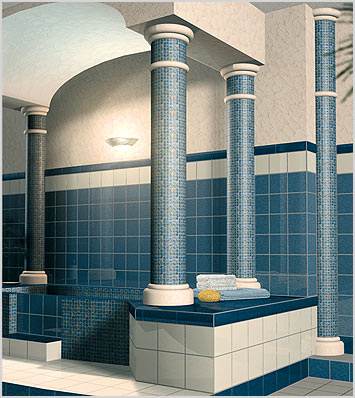 Round, half-round and quadrantshaped pillars