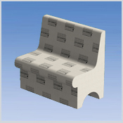 Seks designvarianter