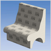 Seks designvarianter